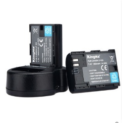Combo 2 pin 1 sạc đôi Kingma LP-E6 126