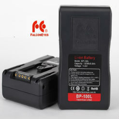Pin V Mount BP-100L 100Wh Falconeyes 381