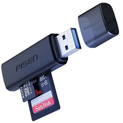 Đầu đọc thẻ nhớ Pisen 2in1 USB 3.0 288