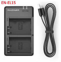 Sạc pin đôi EN-EL15 Ravpower 205