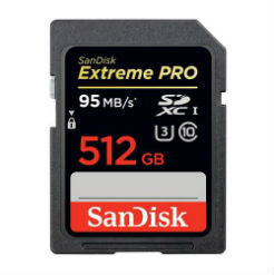 Thẻ nhớ 512GB SDXC Sandisk Extreme Pro 95MB/s 312