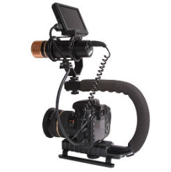 Tay cầm chống rung máy ảnh máy quay chữ C 991