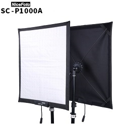 Bộ 2 đèn led cuộn 200w NiceFoto SC-P1000A 2027