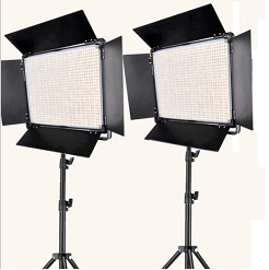 Bộ 2 đèn led bảng Studio 200w A-2200IQ 1924