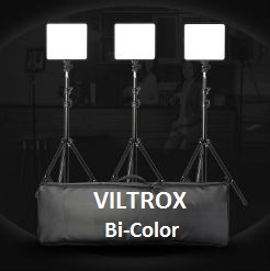 Bộ 3 đèn LED VL-200 Bi-color VILTROX 1801