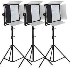 Bộ 3 đèn led bảng Studio 240w D-1080II Yidoblo 1888