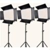 Bộ 3 đèn led bảng Studio 300w A-2200IQ Yidoblo 1880
