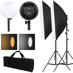 Combo 2 đèn led studio TC-80W 9336