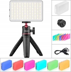 Combo đèn VIJIM VL120+ Tripod MT08 8641