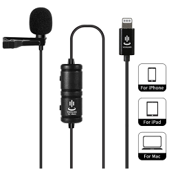 Mic thu âm cho điện thoại iphone cổng Lightning YC-VM40 5405