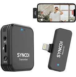 Micro thu âm cài áo không dây Synco G1T Type C 4832