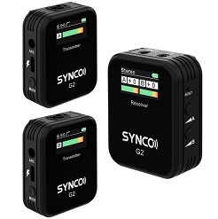 Micro thu âm cài áo không dây Synco G2(A2) 4451