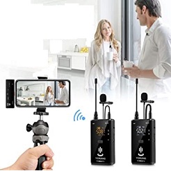Micro thu âm không dây cho iPhone cổng lightning - 2 người YC-WM500A2 4544