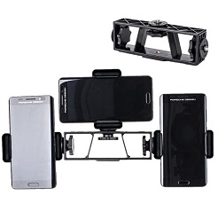 Bộ giá đỡ điện thoại gắn tripod livestream 3 máy 6844