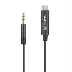 Cáp chuyển đổi BY-K2 BOYA 3.5mm TRS Male to Type-C 8356
