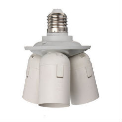 Đầu chuyển đổi đui đèn 1 ra 3 đuôi E27 6574