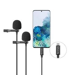 Micro thu âm cài áo Saramonic LavMicro U3C Type-C 4908