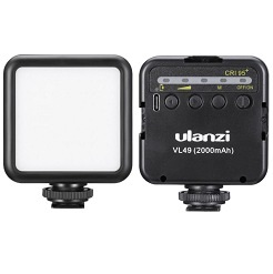 Đèn led video mini Ulanzi VL49 Ulanzi cho điện thoại 8189