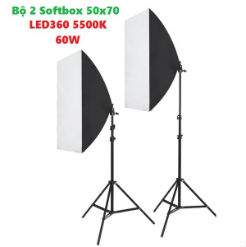 Bộ đèn chụp sản phẩm LED360 60w 5500K 9246