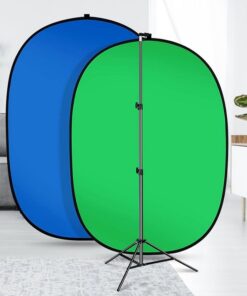 Combo phông vải xanh key hình 2 mặt di động 11271