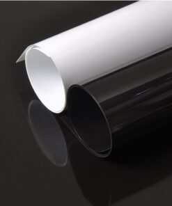 Phông PVC Đổ Bóng Màu Đen Trắng 3699