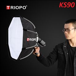 Softbox bát giác Triopo KS290 cho đèn flash speedlite 11077