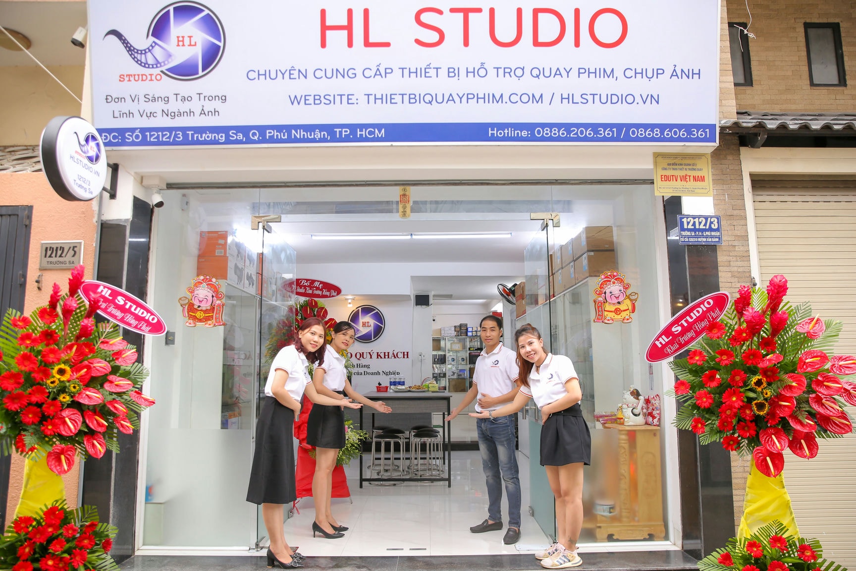 NBA 2222 Hinh Anh Video Tung Bung Khai Truong Showrom Hlstudio Thu 01