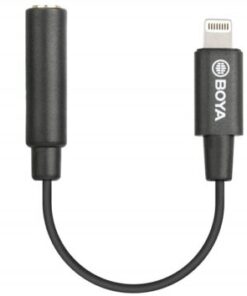 Cáp chuyển đổi BY-K8 BOYA 3.5mm TRS (Female) to Lightning 13727