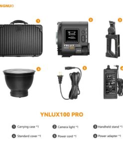 Den Led Quay Phim Yongnuo Ynlux 100 Pro Combo 6