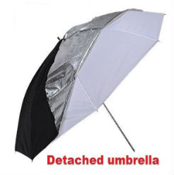 Dù xuyên phản sáng hai lớp 85cm -110cm 14967