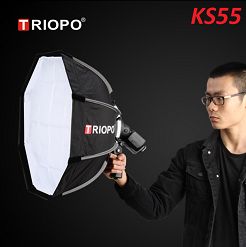 Softbox bát giác Triopo KS255 cho đèn flash speedlite 14952