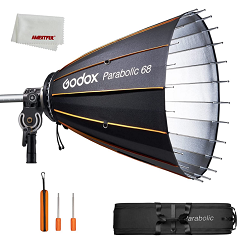 Softbox Godox Parabolic Light Focusing System Reflector P68 Kit 14618