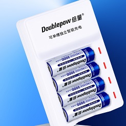 Bộ 4 pin AA 1200mAh chính hãng Doublepow 15135