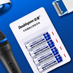 Bộ 4 pin AA 3000mAh chính hãng Doublepow 15143