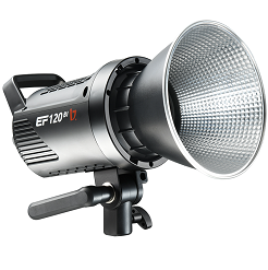 JINBEI EF120/EF120BI 120W Đèn LED Video Hai Màu 2700-6500K Điều Khiển Ứng Dụng Điện Thoại 9 Hiệu Ứng Ánh Sáng - Quạt Siêu Yên Tĩnh 16649