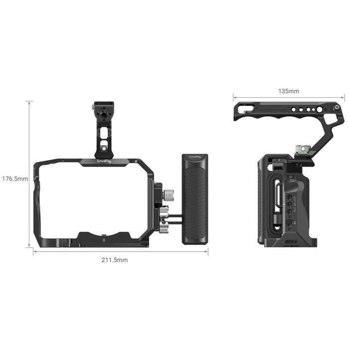 Khung Smallrig 3667 Cho Sony A7iv A7siii Alpha 1 A7riv 3