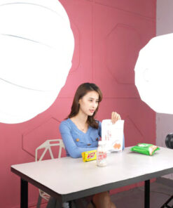 Bộ 2 Đèn Led Nanlite FS-60B Softbox Cầu, Đèn Livestream Tiktok, Đèn Chụp Ảnh Chuyên Nghiệp 17786