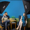 Bộ 2 Đèn Studio LA200BI Chuyên Nghiệp, Bộ Đèn Quay Phim, Đèn Chụp Ảnh Chất Lượng 17679
