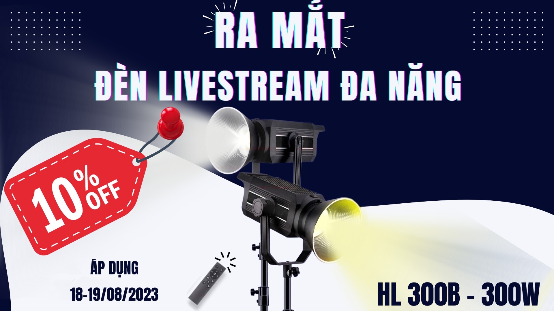 Den Studio Led 300w Bi Color Hl 300b Khuyen Mai 3