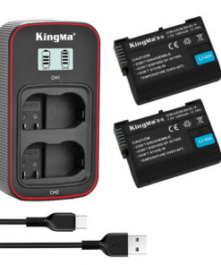 Bộ Pin Sạc Đôi KingMa EN-EL15 Cho Máy Ảnh Nikon 19033