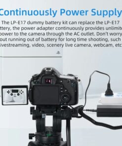 Pin Ao Dummy Kingma Lp E17 Adapter 4