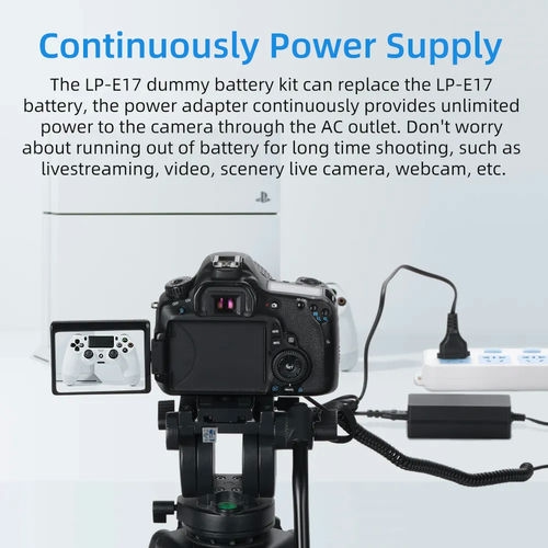 Pin Ao Dummy Kingma Lp E17 Adapter 4