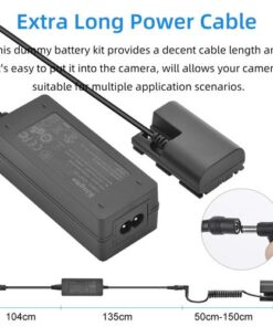 Pin Ao Dummy Kingma Lp E6 Adapter 5