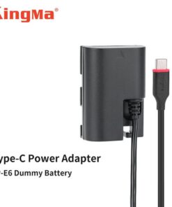 Pin Ao Dummy Kingma Lp E6 Type C 2