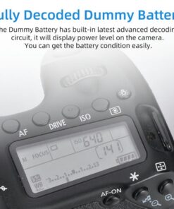 Pin Ao Dummy Kingma Np W235 Adapter 5
