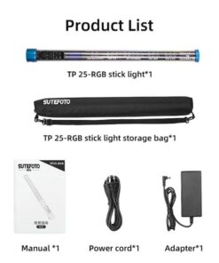 Den Led Sutefoto Tp25 Rgb 5
