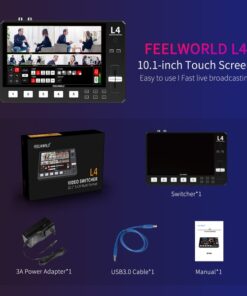Ban Tron Livestream Feelworld Livepro L4 8