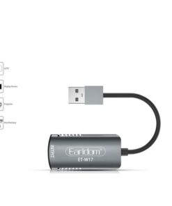 Bộ chuyển USB ra HDMI Earldom W17 ( Hỗ trợ livestream ghi hình từ điện thoại, camera, PS4, XBOX vào máy tính) 20350