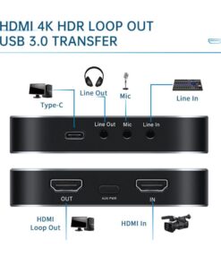 Capture Livestream Unisheen Uc2600h Hdmi 4k60 3