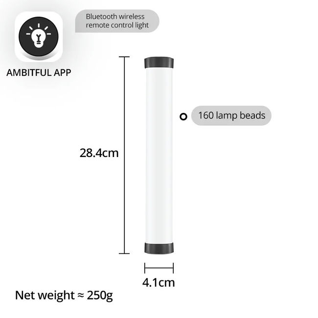 Den Led Rgb Tube Light A2 Ambitful 3